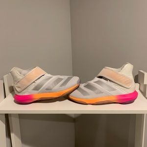 Adidas Mens Harden BE 3 EF3593 Gray White Basketball Shoes Sneakers Size 7